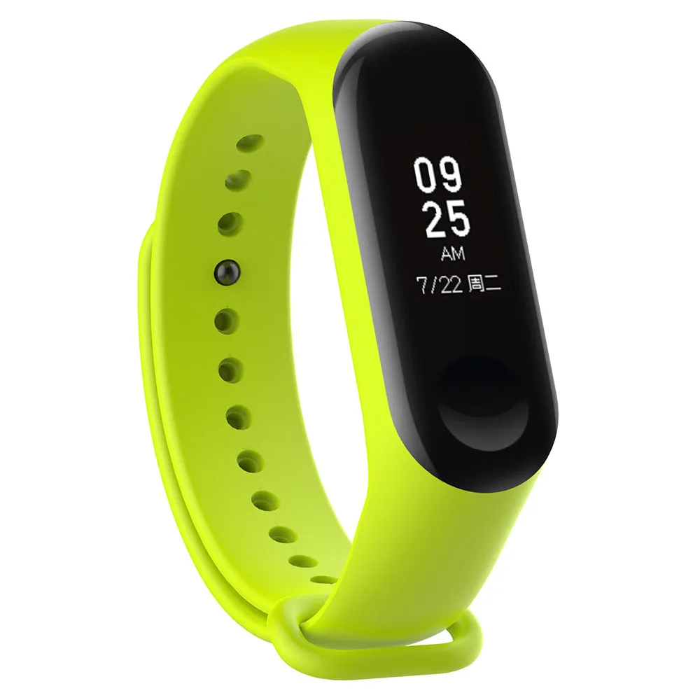 

Original Colorful Smart Accessories for Xiaomi Mi Band 3 Strap waterproof Sport Silicone Wrist Strap Replacement Bracelet
