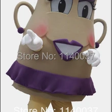 Костюм-талисман для Миссис Поттс Модный на заказ костюм аниме маскарадный костюм