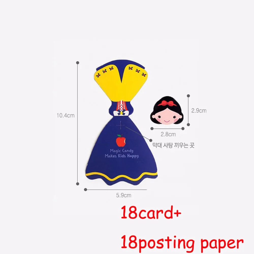 

36pcs Cute Snow Apple Candy Paper Lollipop Decoration Card Wedding Supplies Kids Birthday Party DIY Candy Gift Accessories