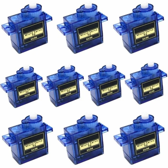 

Free Shippping 10pcs/lot lofty ambition SG90 9g Mini Micro Servo for RC for RC 250 450 Helicopter Airplane Car Drop