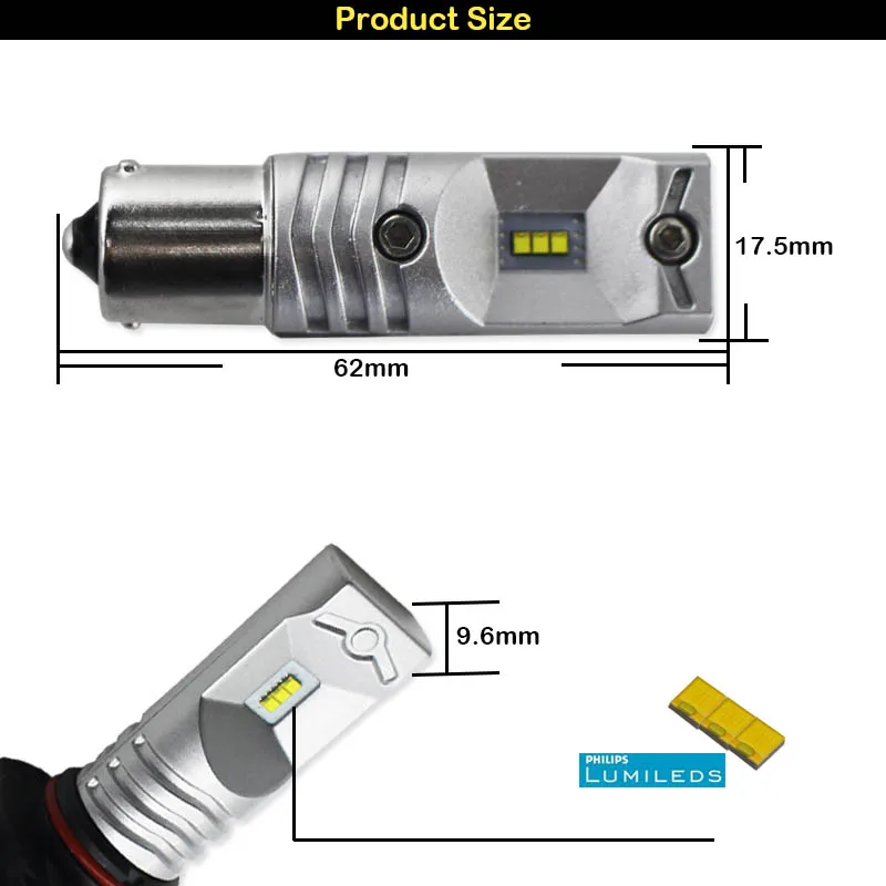 Canbus sem Erro Led para Skoda Ijdm Lâmpada Superb P21w Octavia 2 fl 2011 2020 Luzes Diurnas Drl 12v 6000k 1156 4 Cheap Lâmpada de sinal