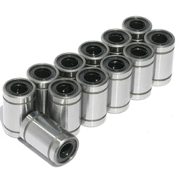 

10 Pcs/lot LM8UU 8mm Linear Ball Bearing Linear Bearing LM8 Cnc Parts High Quality 8mm 3D Printer Parts