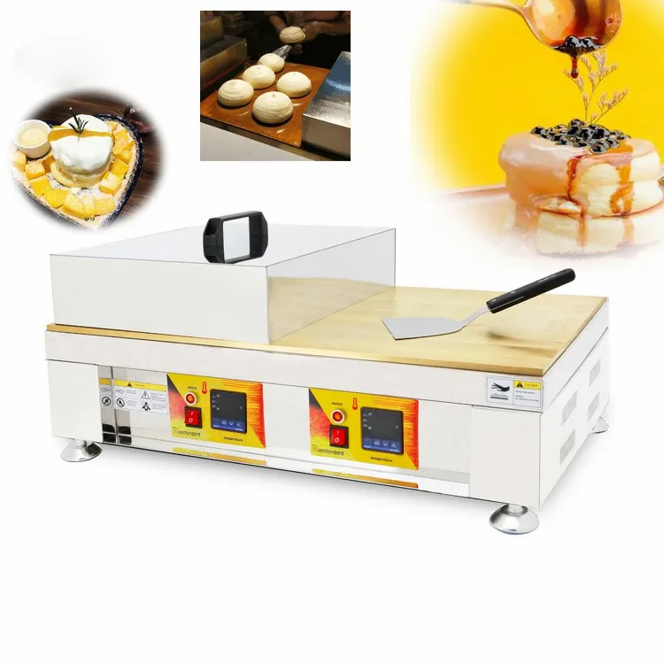 

110v 220v Electric Souffler Waffle Maker Machine Commercial Pancake Waffle Souffle Machine