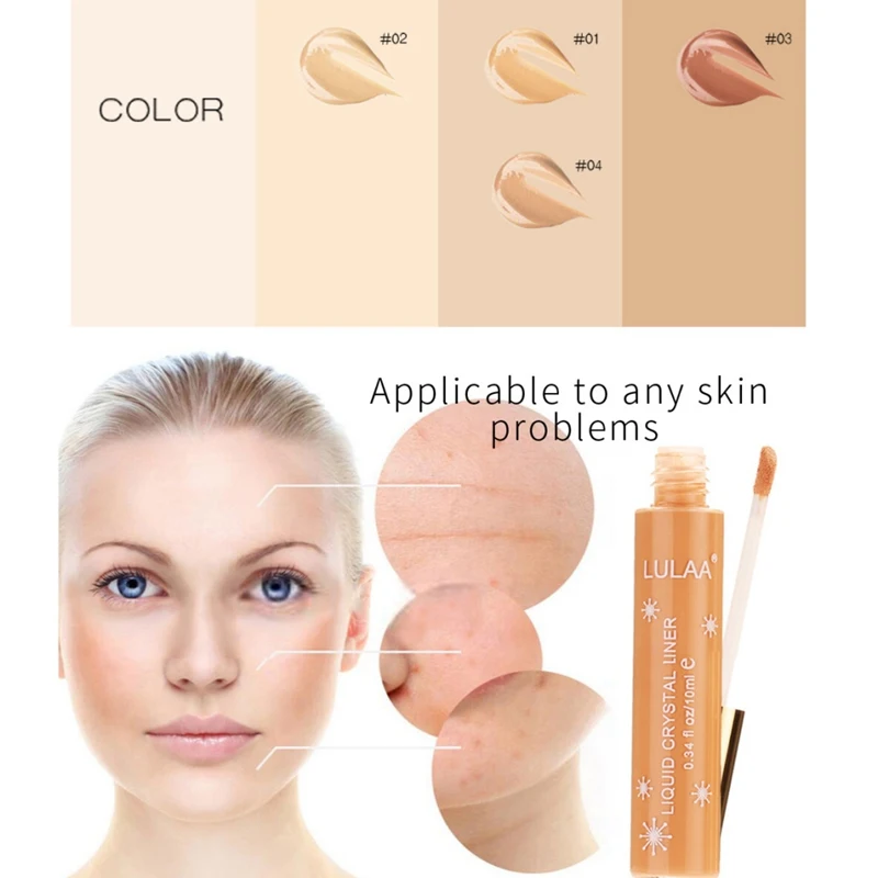 Face Makeup Liquid Concealer Hidden Pores Base Brighten Moist Matte Primer Foundation Waterproof Make Up Base Cosmetic Concealer Face Makeup Liquid Concealer Hidden Pores Base Brighten Moist Matte Primer Foundation Waterproof Make Up Base Cosmetic Concealer