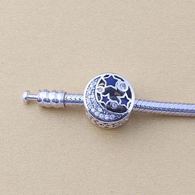 charm pandora bleu nuit charm pandora bleu nuit