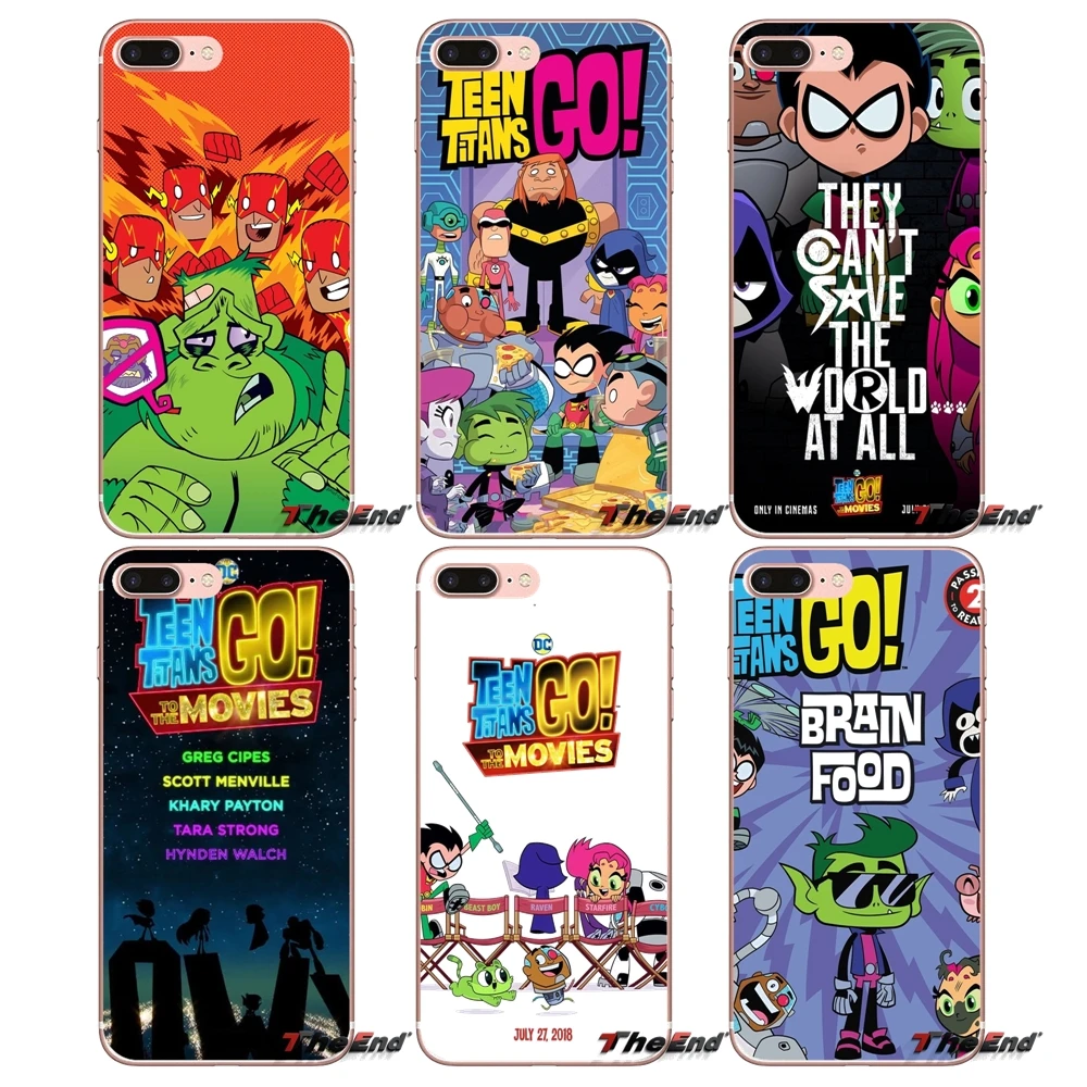 

Silicone Phone Shell Cases Teen Titans GO! to For Huawei G7 G8 P7 P8 P9 Lite Honor 4C 5X 5C 6X Mate 7 8 9 Y3 Y5 Y6 II 2 Pro 2017