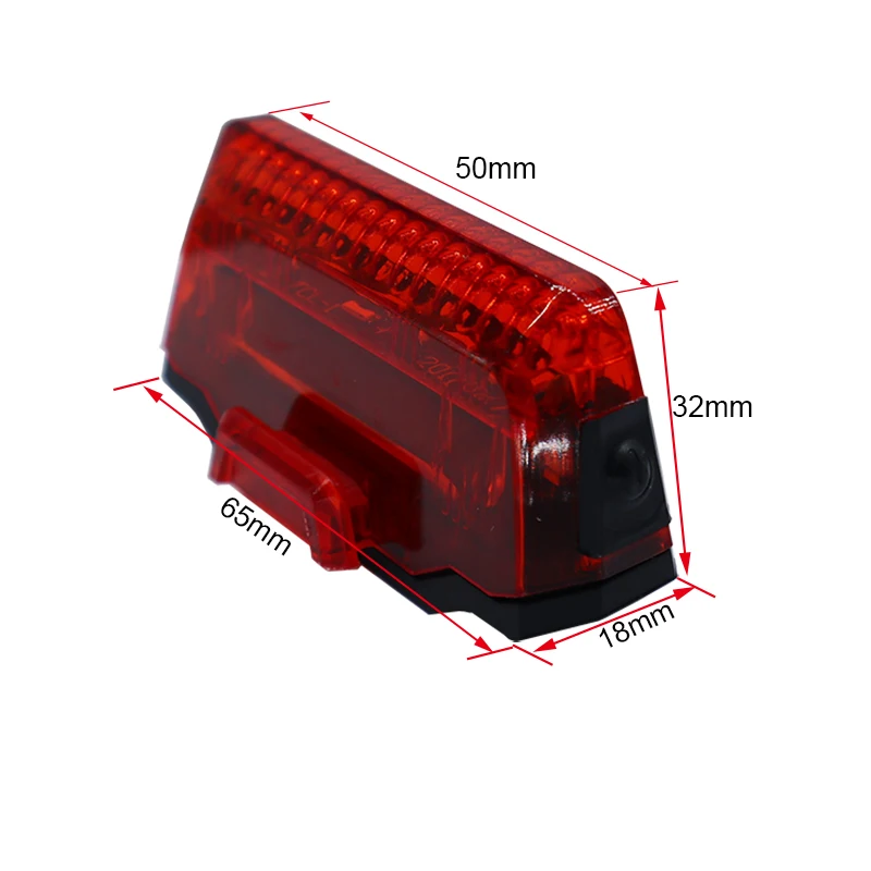Велосипедный задний светильник MTB дорожный велосипедный задний светильник s 3 режима Водонепроницаемый для ночного велоспорта красный светодиодный фонарь TL2171