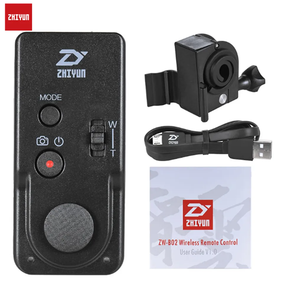 В наличии Zhiyun ZW B02 Беспроводной удаленного Управление для Rider M кран гладкий 3