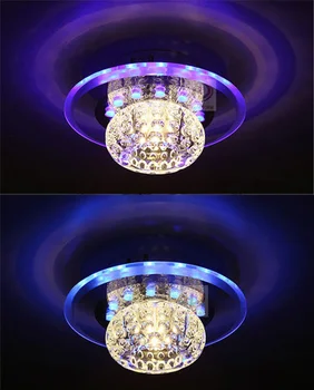 

modern ceiling lamp home lighting led crystal ceiling light contains LED bulbs free shipping