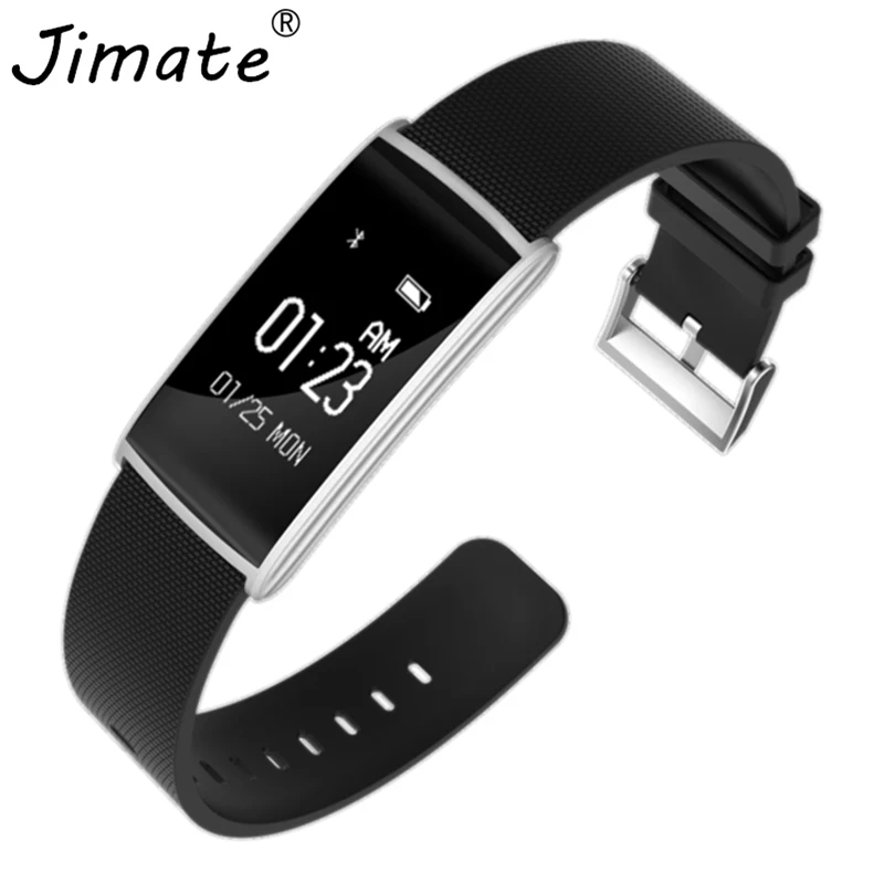 

Jimate N108 Smart Band Heart Rate Monitor Blood oxygen Blood Pressure watch with Sleep tracker Smart Wristband For Android IOS