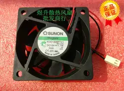 Оригинальный SUNON 6025 DC12V 1,7 Вт 60*60*25 мм KDE1206PTV1 2-провода гидравлический подшипник бесшумный вентилятор охлаждения