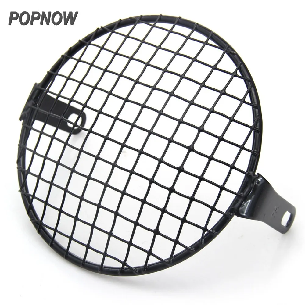 1pc Motorcycle Headlight Grill Cover Side Mount Headlight Bracket Cover