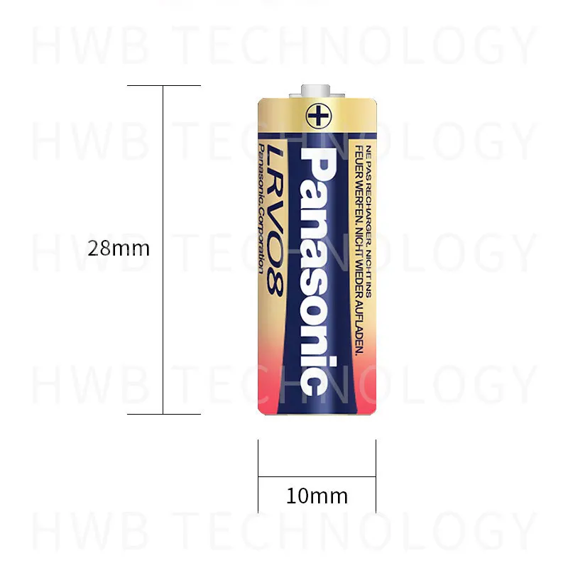 5 шт./лот Panasonic 12V Panasonic A23 23A Ультра щелочные батареи/сигнал тревоги батареи