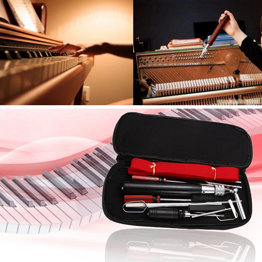 Professional Instrument Piano Tuning Tools Piano Maintenance Tool Kit