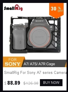 Smallrig arca estilo braçadeira de liberação rápida