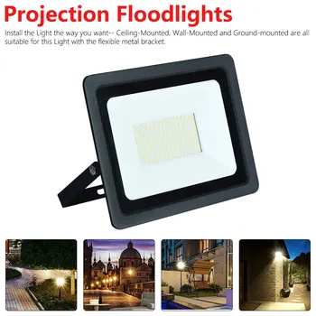 

220V Led Reflector Floodlights LED Flood Light IP66 Waterproof Led 150W 100W 50W 30W 10W Led Floodlight Spotlight Outdoor