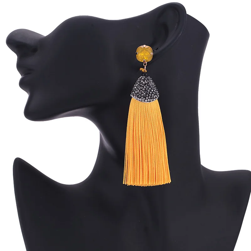 Earrings for woman pendient  oorbellen tassel  Earrings for woman  (14)