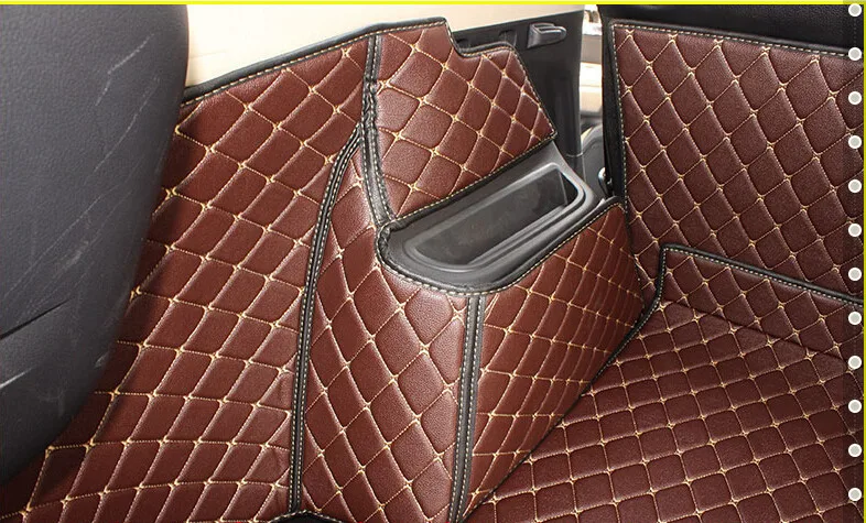 Специальные коврики для багажника для Mitsubishi Outlander 5 мест прочные коврики для багажника для Outlander-2013