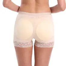 Женский размер плюс, фатин прикладом нижнее кружевное белье пуш-ап ягодицы незаметные трусики Корректирующее белье бесшовное мягкое белье для мальчиков S-3XL
