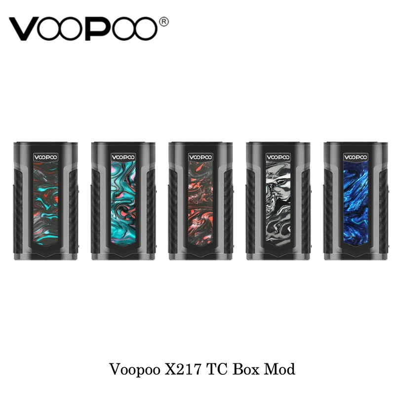 Электронные сигареты VOOPOO X217 TC Box Mod 217W GENE.FIT чип TFT экран питание от батареи