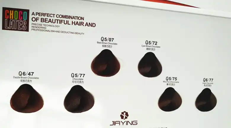 Jia Ying Mocha Chocolate Paste Color Brown Dazzle Brown Color