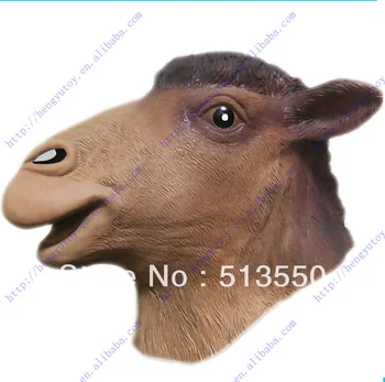 

Camel Head Mask Latex Rubber Overhead Mask Fancy Dress New