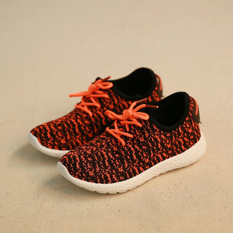 

2019 New Korean Version of Fly Woven Children's Shoes Breathable Coconut Children's Shoes Boys Sneakers Children Shoes