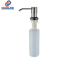 SOGNARE 350 мл дозаторы жидкого мыла для ванной и кухни ABS пластиковая бутылка дозаторы жидкого мыла для кухонной раковины D402
