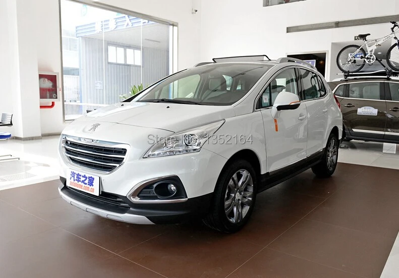 Авто зеркало заднего вида крышка для peugeot 3008 2013, ABS хром, 2 шт./партия