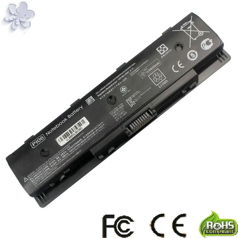 Аккумулятор для ноутбука HP Enyy 14 15t 17 series PI06 P106 PI09 HSTNN UB4N 710416 001 LB40|for hp|for hp laptophp p106 |