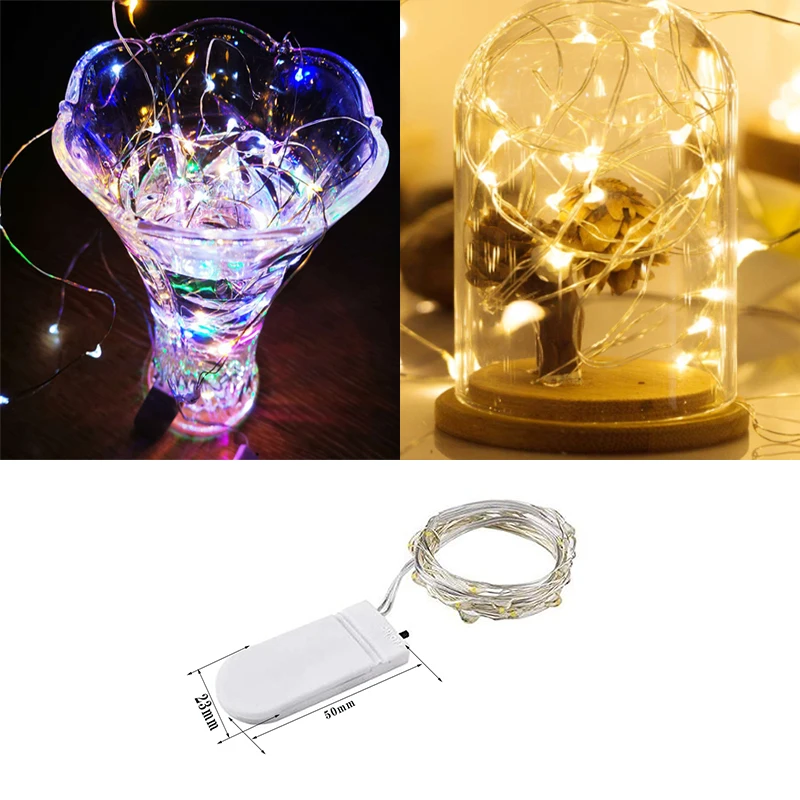 10 шт. декоративный светодиодный светильник включая батарею Micro led string/Сказочный s