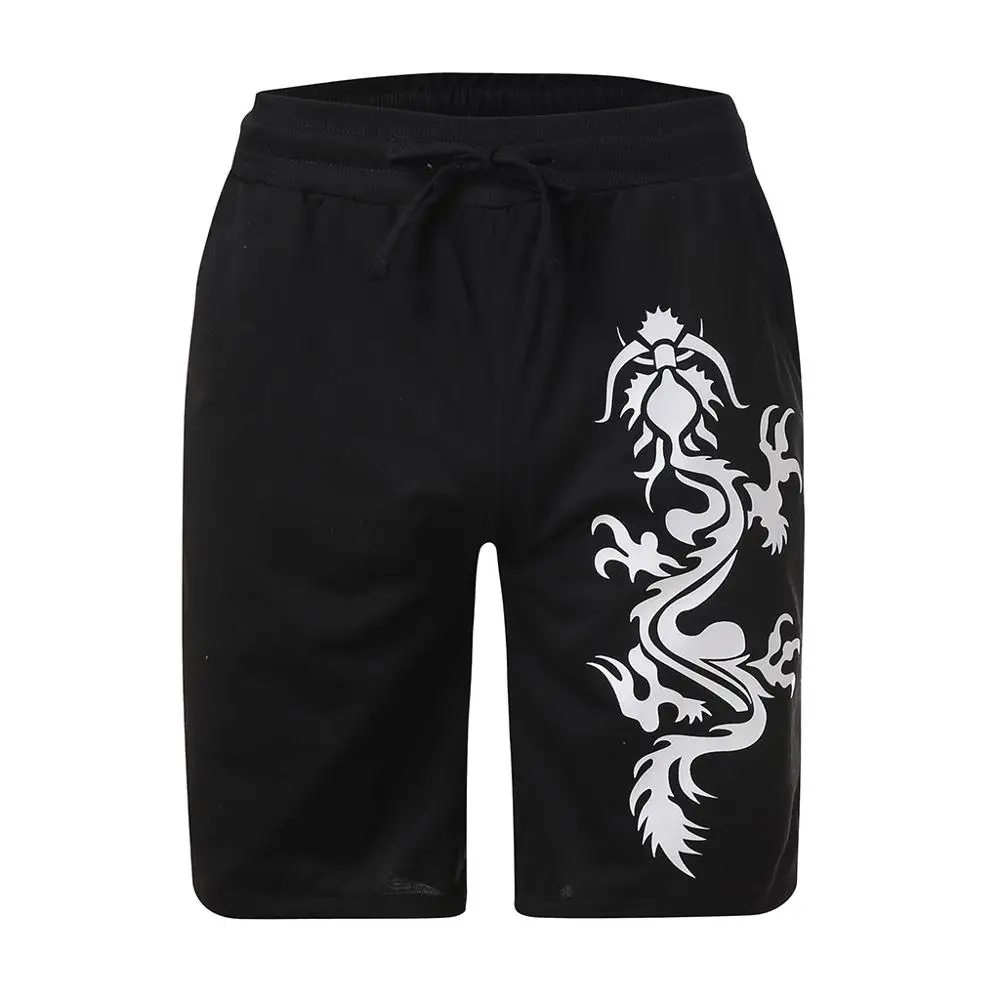 Мужские Шорты, модный мужской спортивный карман, повседневные спортивные штаны с принтом, спортивные шорты на шнурке, повседневные спортивные шорты, короткая мужская одежда