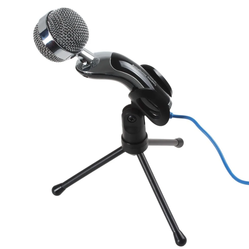 3.5mm Handheld Wired Mcirophone Game Microphones Mic Sound Recording
