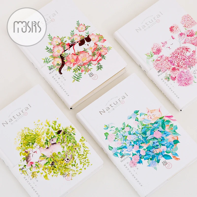 

MOUSRS A5 Fresh Sen Series Notepad Diary Notebook Sketchbook 1PCS