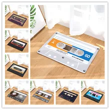 Винтажная Кассетная дверь, коврики для улицы, клейкие, Внутренний дверной коврик, Нескользящие дверные коврики, коврики для гостиной, коврики для ванной комнаты