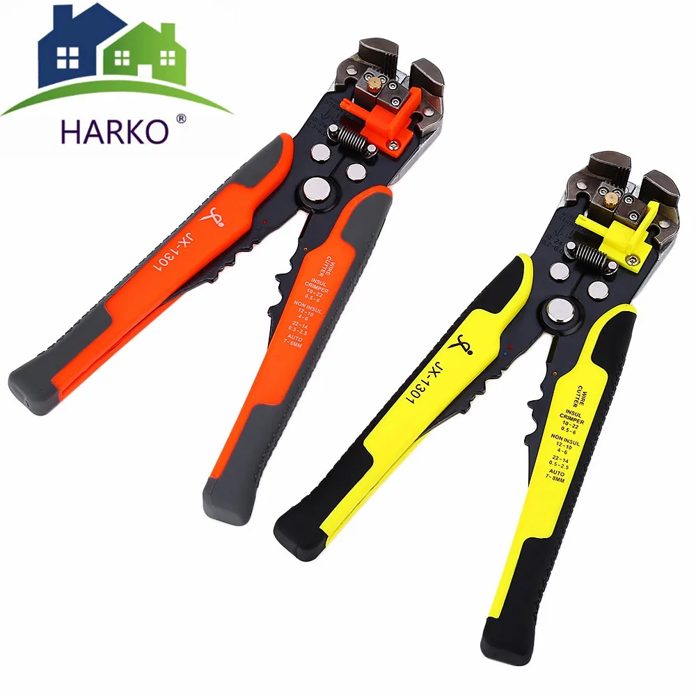 

AA02 Cable Wire Stripper Cutter Crimper Automatic Multifunctional TAB Terminal Crimping Stripping Plier Tools