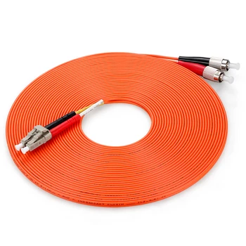 

Multimode Fiber Optical Patch Cord FC/UPC to LC/UPC OM2 Duplex Fibre Channel Cable 50/125um 3.0mm