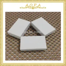 11 Белый вихревой тисненый Хлопок Заполненный 100 шт бумажная коробка упаковка для украшений серьги и футляр для колец