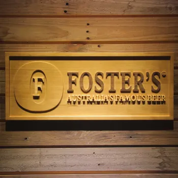 

Foster's Beer 3D Wooden Sign