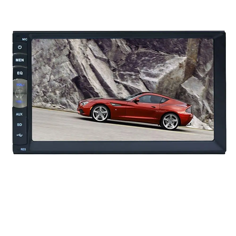 2 DIN автомобильный DVD/CD плеер/MP3/mp5/usb/sd/плеер Bluetooth Handsfree заднего вида после