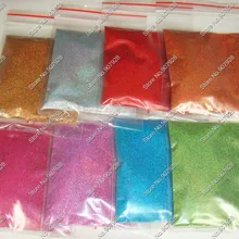 8 цветов голографический лазер 1/25"(0,1 мм) 004 дюйма устойчив к растворителям ногтей Блеск Пыль порошок для гель лак для ногтей и ремесла