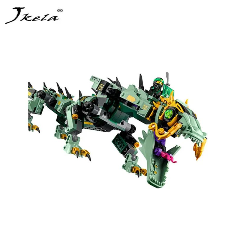 

New Legoing Ninja Movie Series Dragon Temple DIY Building Block Educational Toys For Children Gifts Compatible legoingly Ninjago