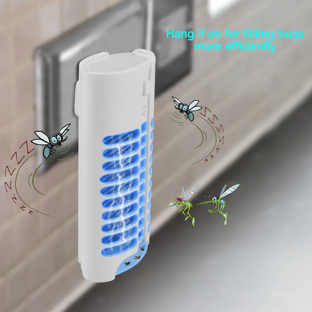 

2019 New Mosquito Killer Zapper Electric Gnat Fly Killer Mosquito Trap For Residential Insect Killer Pest Control Repellent