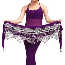 Лидер продаж модные дешевые Для женщин танца живота набедренные повязки для танца живота Танцы талии Ремни в продаже Для женщин Танцы одежда