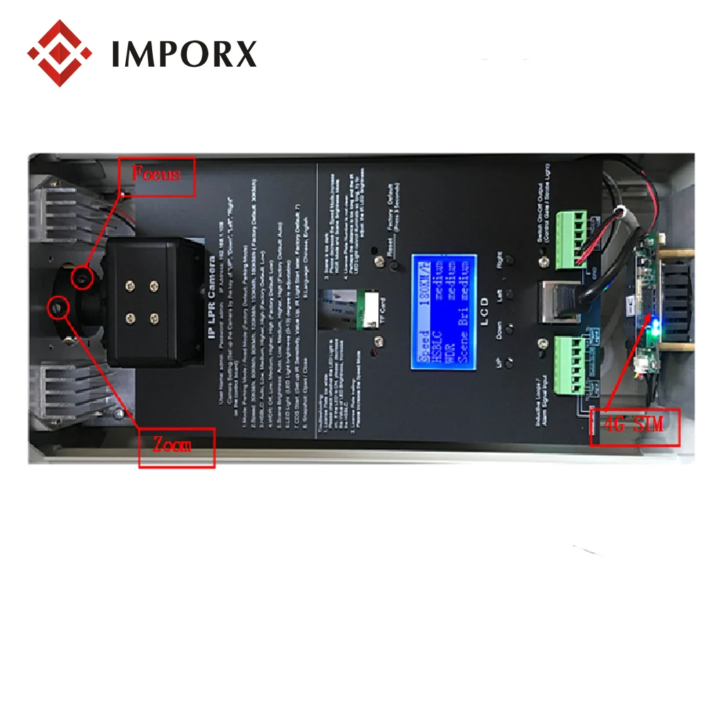 IMPORX 3g 4G SIM 1080 P HD wifi IP CCTV камера безопасности наружного наблюдения LPR камера sd-карта для камеры IR 50 M камера ночного видения