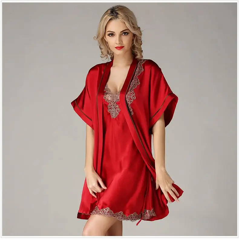 red short nighty | fancy hot nighty for bridal | bridal nightwear honeymoon