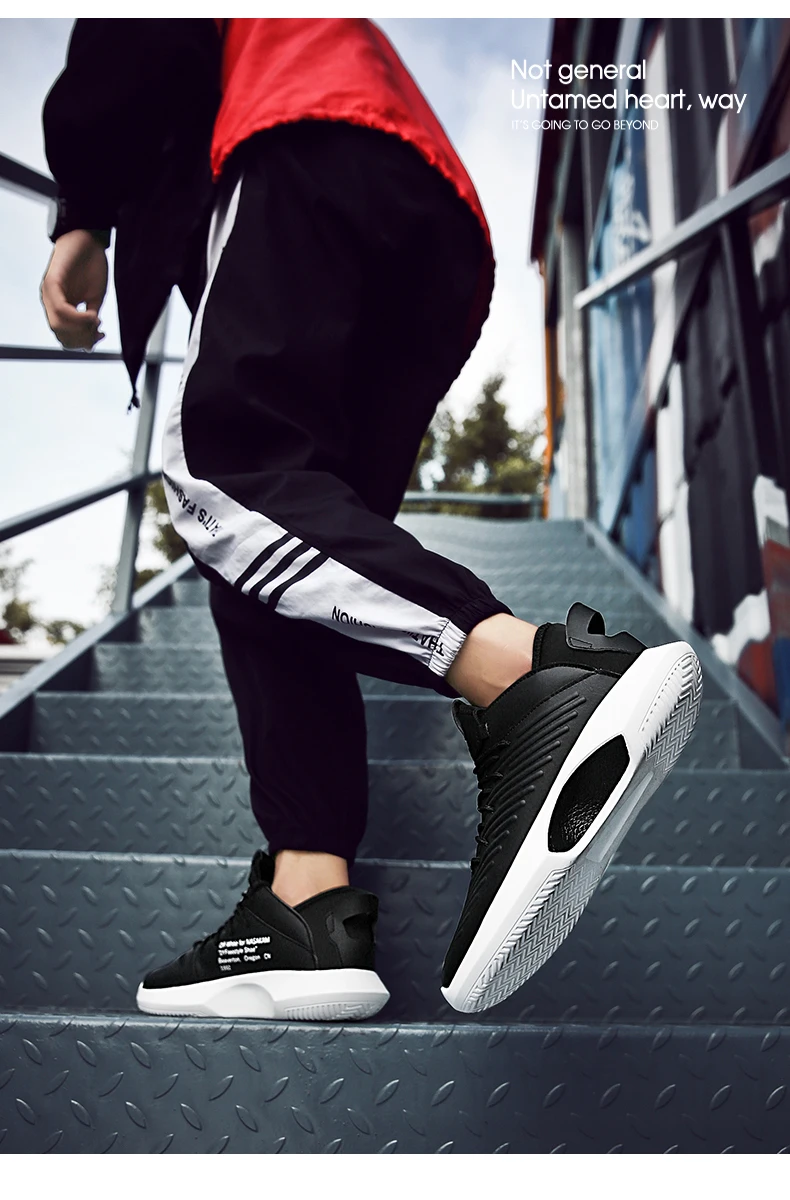 Высокие Tenis Masculino осенние мужские теннисные туфли кроссовки Удобная спортивная обувь мужская белая стабильность спортивные кроссовки со шнуровкой