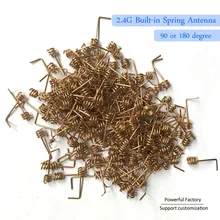 Заводская Скидка для сварки печатной платы мини Встроенная wifi пружинная антенна 2,4 ГГц катушка антенна 100 шт/партия