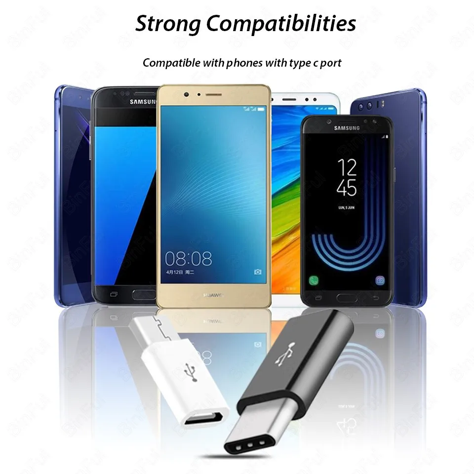 USB Type C OTG адаптер Micro USB к Type C зарядное устройство USB-C для Samsung Galaxy Note 8 9 S8 S9 Plus A3 A5 A7 зарядка Tipe C