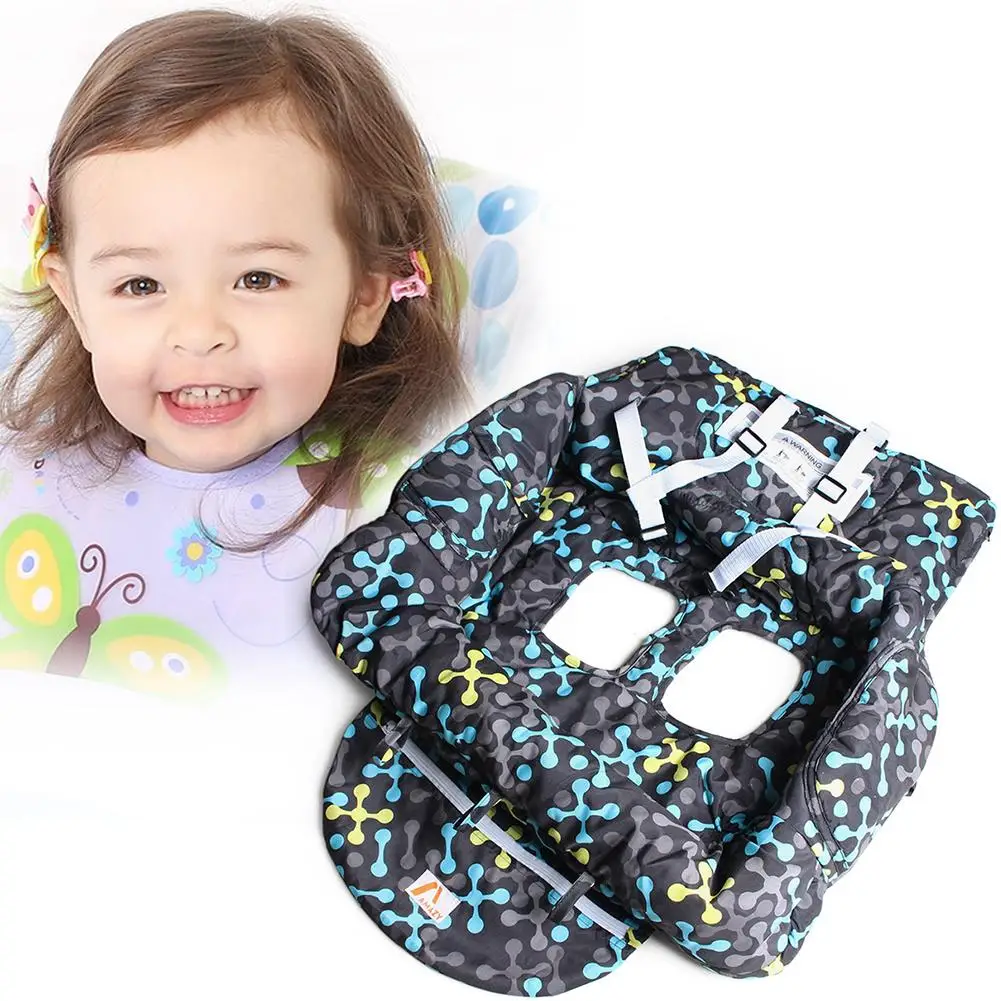Печатная детская магазинная Тележка для покупок обеденное кресло подушка безопасности Защита путешествия переносная подушка для малышей